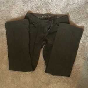 Dark Green Corduroy Pants